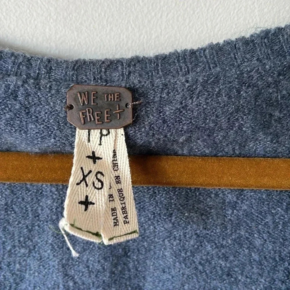 Free People | Front Embroidered Sweater - Picture 2 of 7